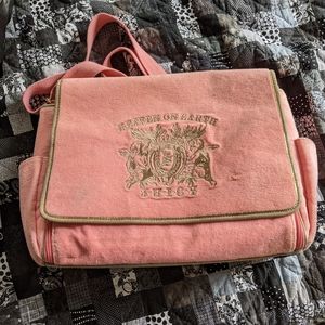 Juicy couture diaper bag pink